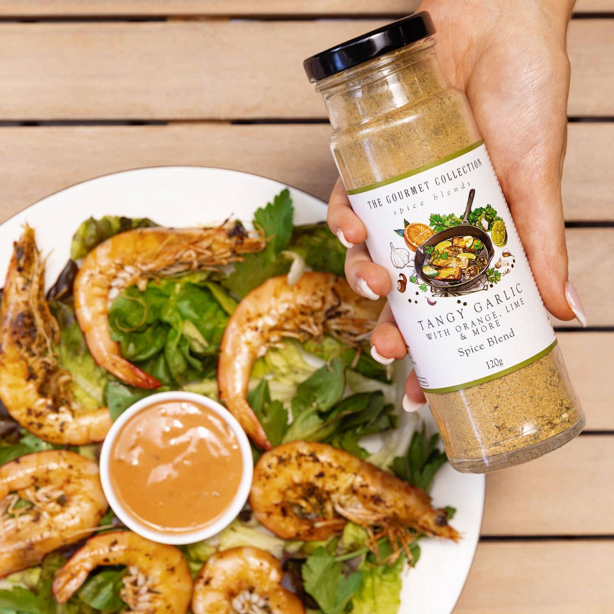 Grill Society - Wholesale Dried spice mix - The Gourmet Collection Tangy Garlic3