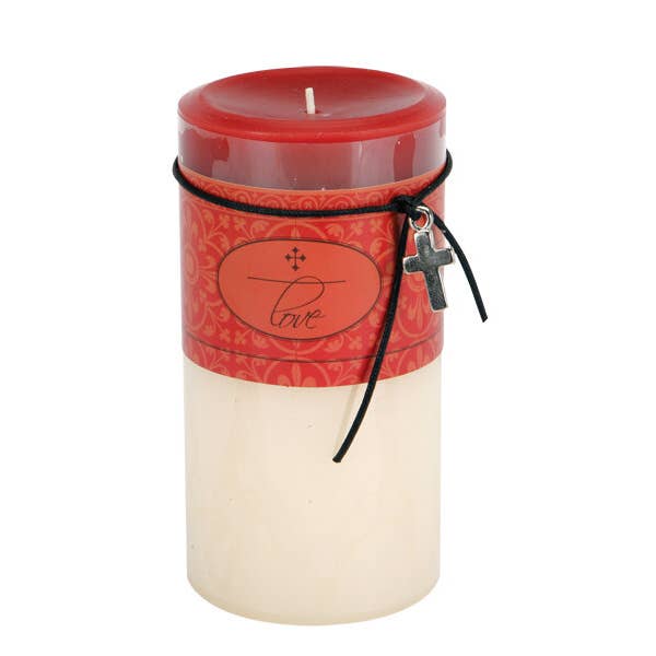 3” x 6” Pillars - “Fruits of the Spirit” – Galatians 5:22-23 for wholesale by Acadian Candle Company