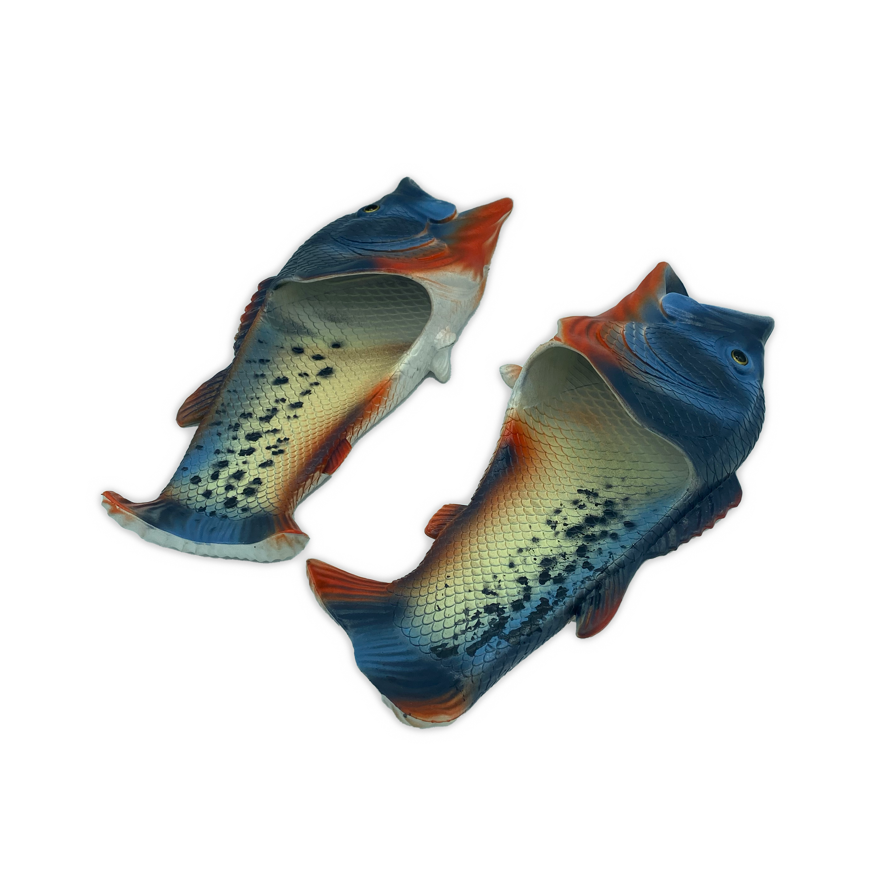 Coddies - Venta al por mayor Zapatillas para casa - Unisex - Sandalias Coddies con diseño de pez bass | Zapatillas con forma de pez38