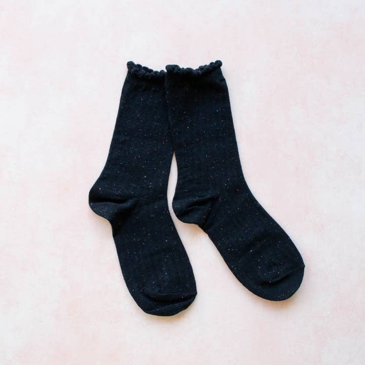 Tiepology - Wholesale Socks - Women's - Confetti Solid Socks
