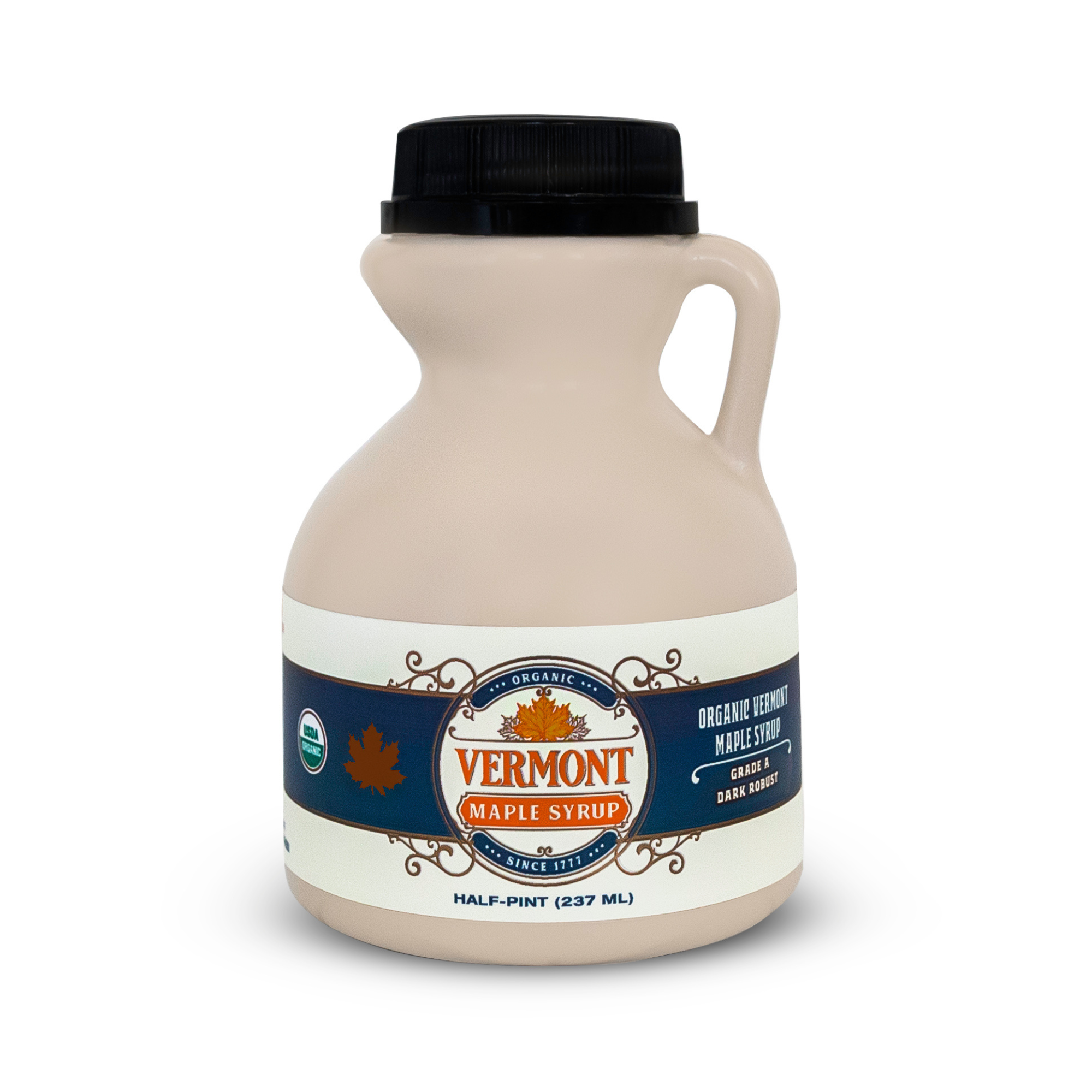 Vermont Maple Syrup - Wholesale Maple Syrup - Dark Organic Vermont Maple Syrup - Jug2