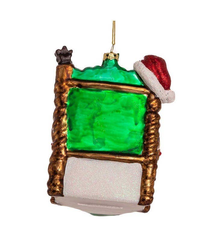 Kurt S. Adler, Inc. - Vente Objets de décoration - 6.25"NBL GM CHAISE DE SANTA +SWRVSKI STN6