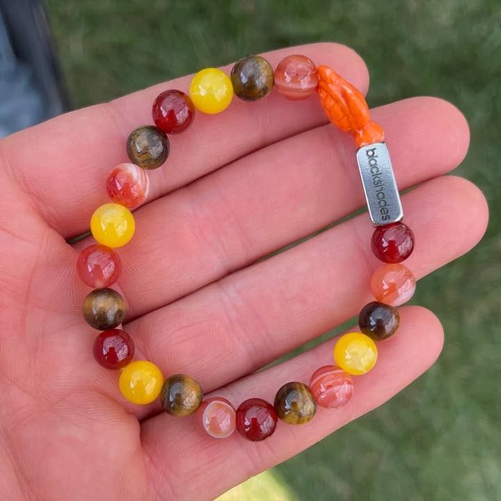 Perline Arancione Scuro per la vendita all'ingrosso da parte di Black Shades