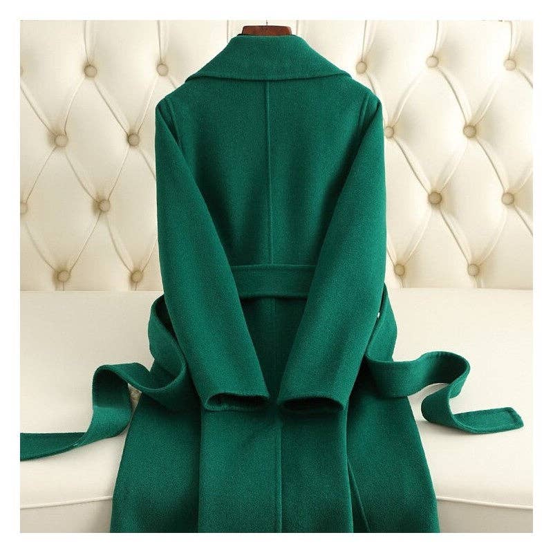 Sheer Trend - Wholesale Coat - Women's - Double Faced Wool Long Coat3