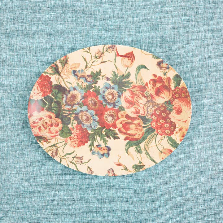 Siren Song - Wholesale Dienblad - Ovalen dienblad English Garden - één stuk3