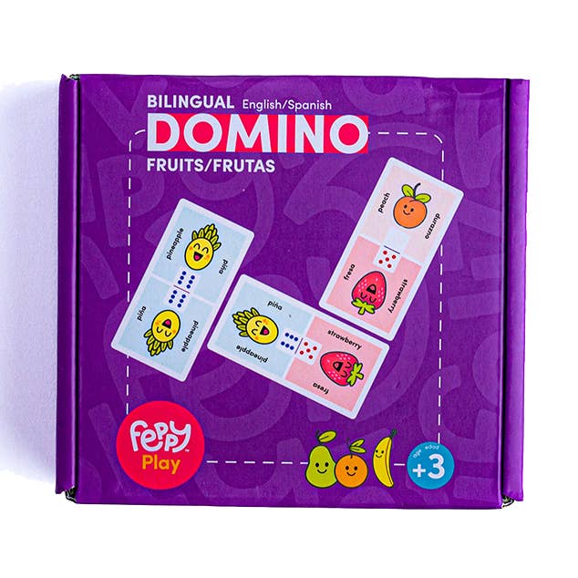 Bilingual Dominoes Game to Learn Spanish and English Vocabul for wholesale by Feppy