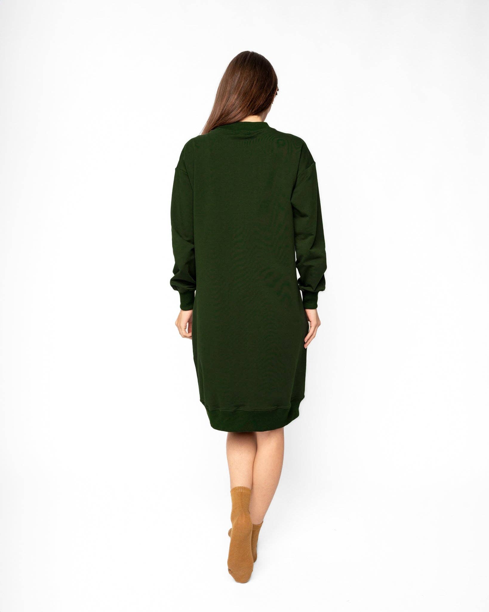 Recollection Brand - Wholesale Dress - Women's - Oversized Sweatshirt Dress25