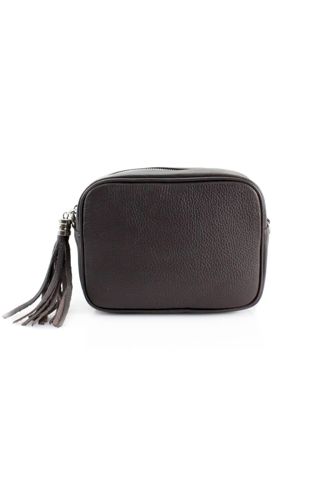 Ellas Trading - Wholesale Crossbody Bag - Women's - Italian Leather Camera Crossbody Bag with Tassel Charm11