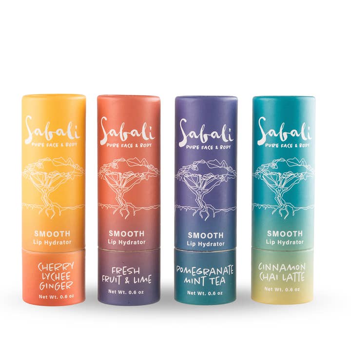 SMOOTH Organic Lip Hydrator - 72 pack 60% rabatt på detaljhandeln för wholesale av Sabali Pure
