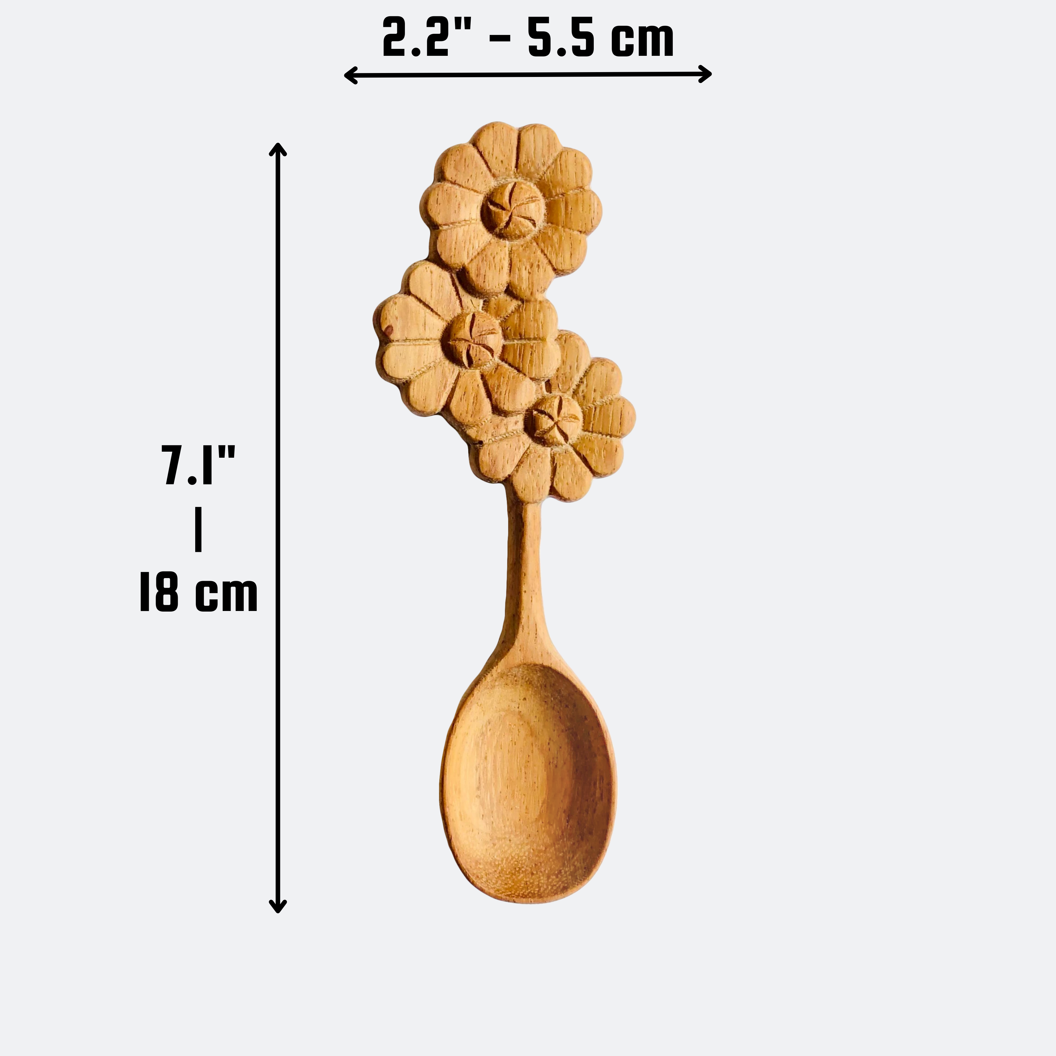 194 Craft House - Wholesale Measuring Spoon - Rustic Wooden Spoon - Home Decor and Gifts1