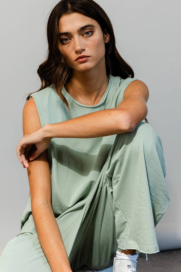 BUCKETLIST INC - Wholesale Pants - Women's - P5385  Solid Knit Harem Pants19