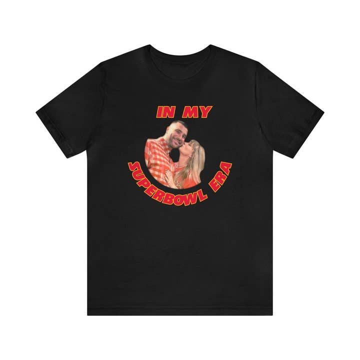 SONDO DESIGN LTD – Großhandel T-Shirt (Grafikdruck) – Damen – In meinem T-Shirt aus der Super Bowl-Ära, Taylor Swift & Travis Kelce T-Shirt