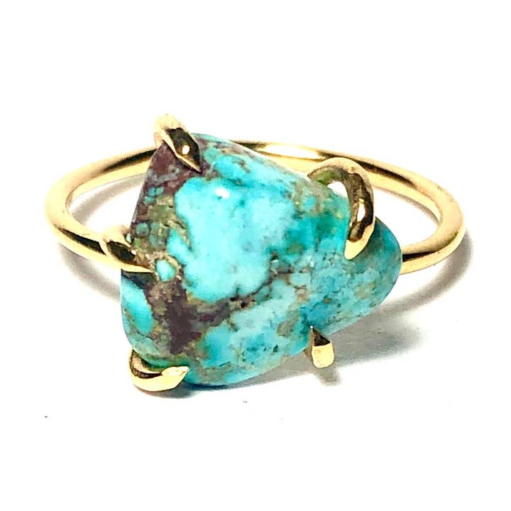Turquoise Birthstone Ring for wholesale by Anne Swain Jewelry