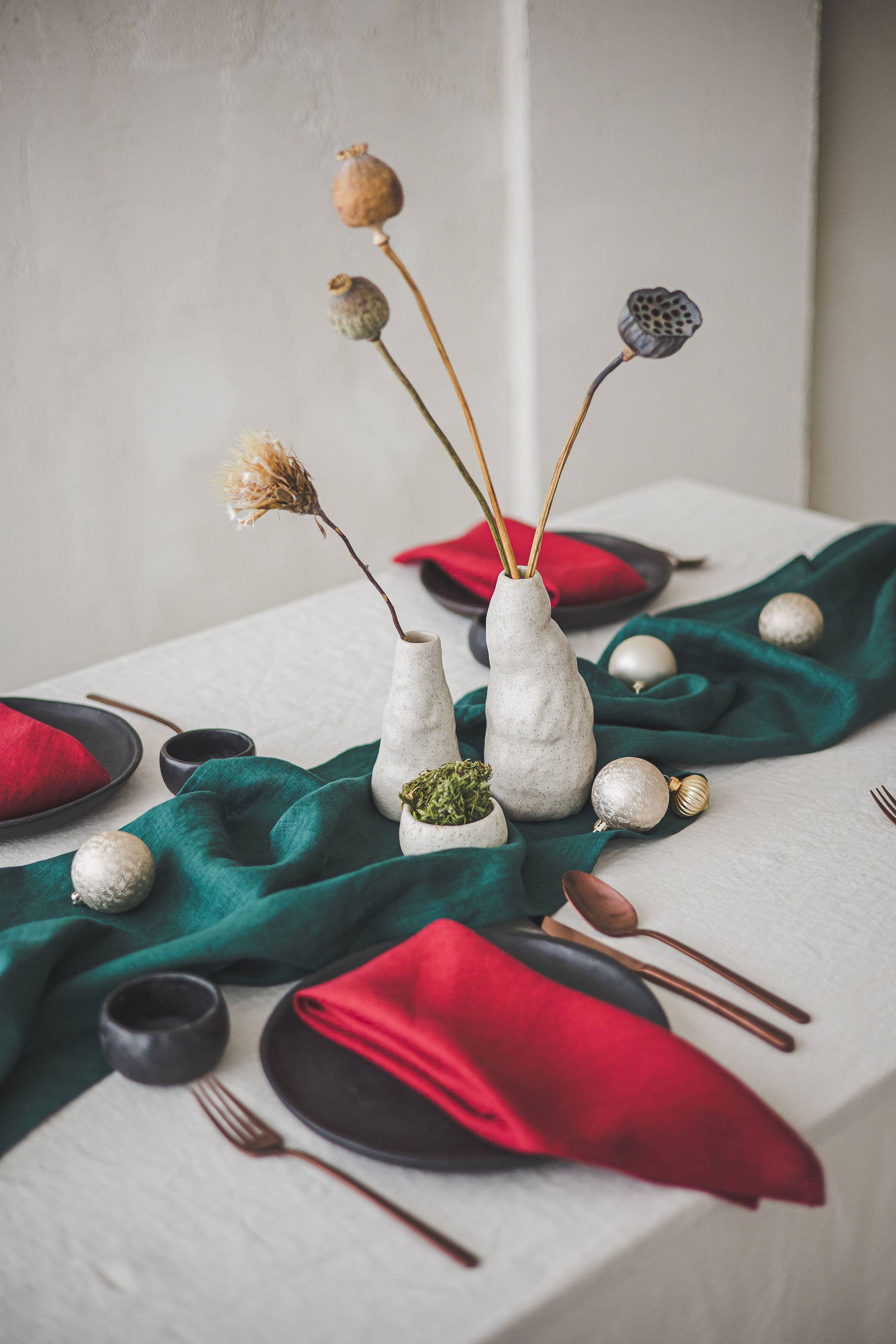 Epic Linen - Venta al por mayor Caminos de mesa - Camino de mesa de lino, decoración elegante para mesa2