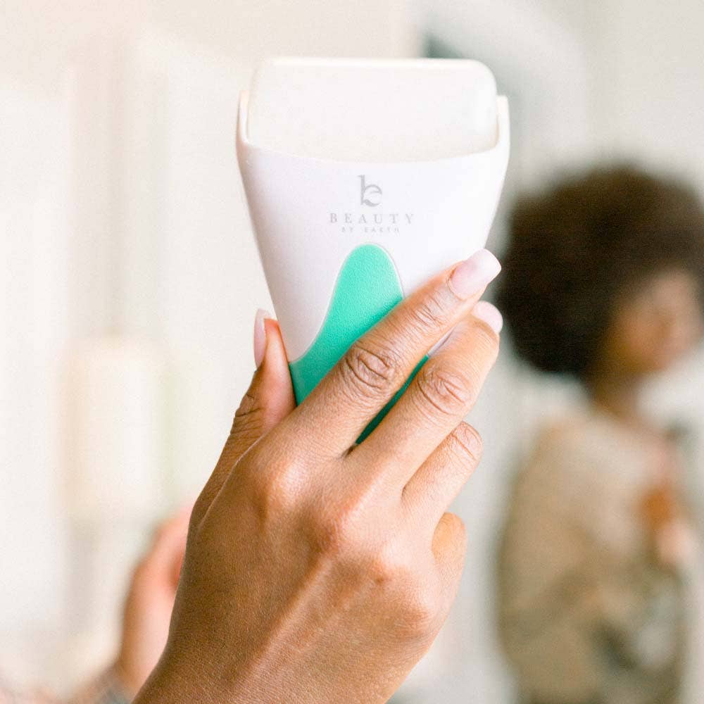 Beauty By Earth - Vente Rouleau beauté/visage - Ice Roller pour le visage et les yeux4