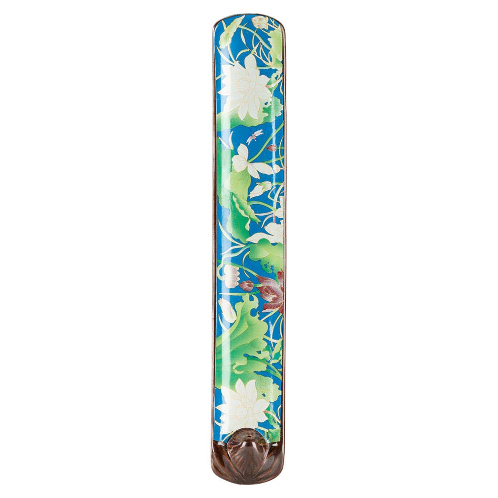 Benjamin International - Wholesale Incense Holder - CERAMIC INCENSE BURNER WITH LOTUS FLOWERS1