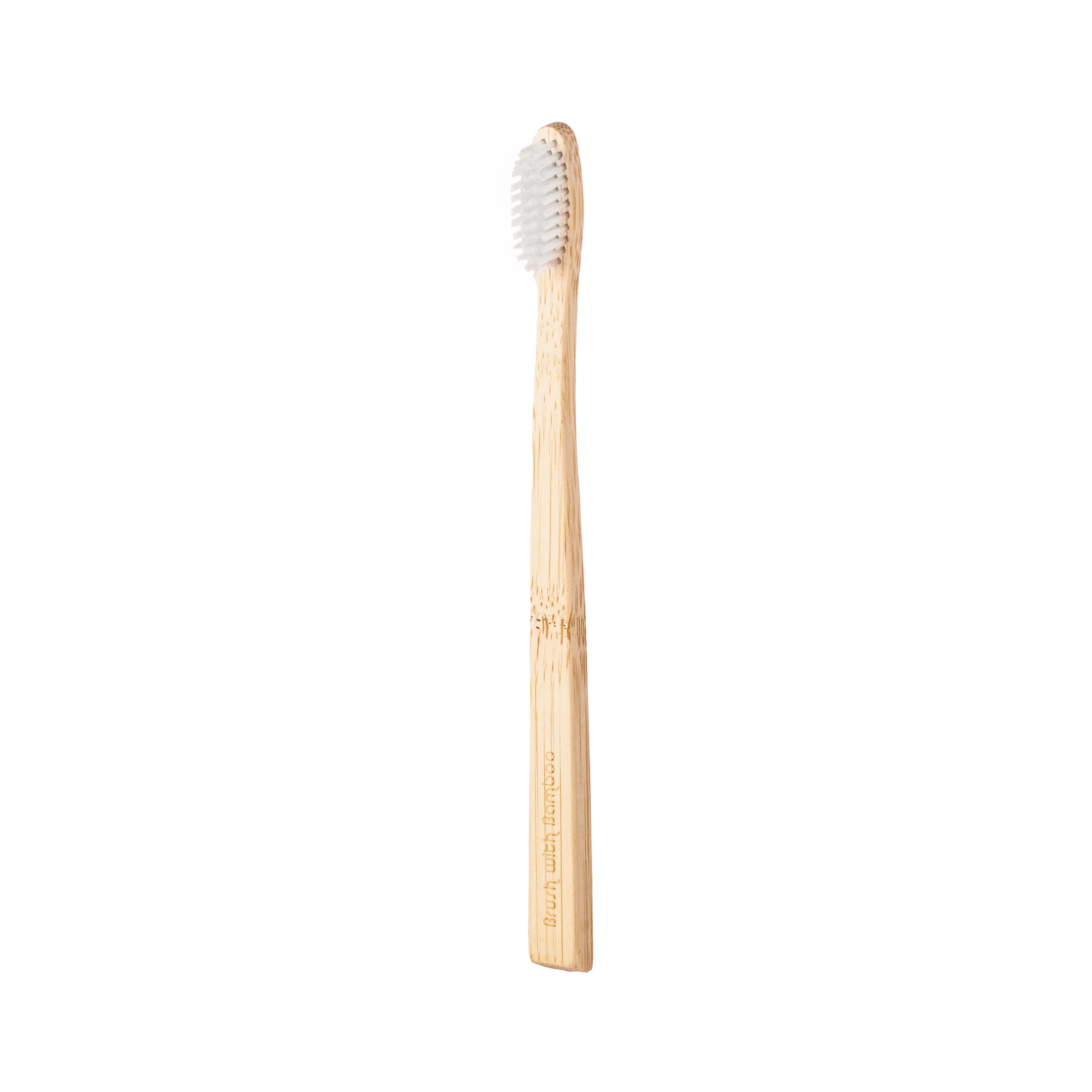 Brush With Bamboo - Wholesale Toothbrush - Adult Toothbrush - Extra Soft1