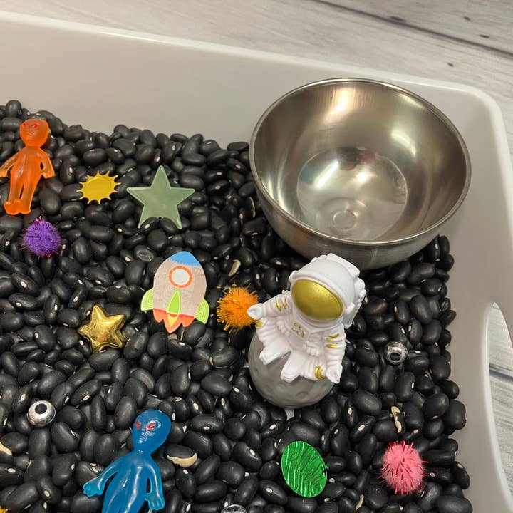 Curious Learning and Sensory - Wholesale Toy set – Kids - Astronauts in Space Sensory Bin, Sensory Bins Kids, Space2