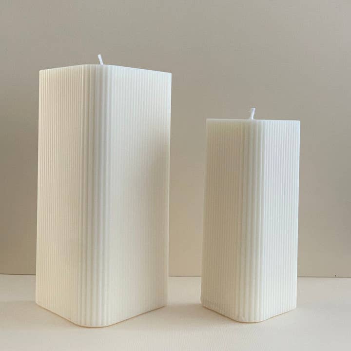 Triangle Pillar for wholesale by MNB Candles