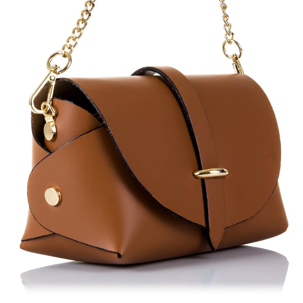 FIRENZE ARTEGIANI – Großhandel Schultertasche – Damen – Aurora Damen-Schultertasche aus echtem Rindleder Ruga2