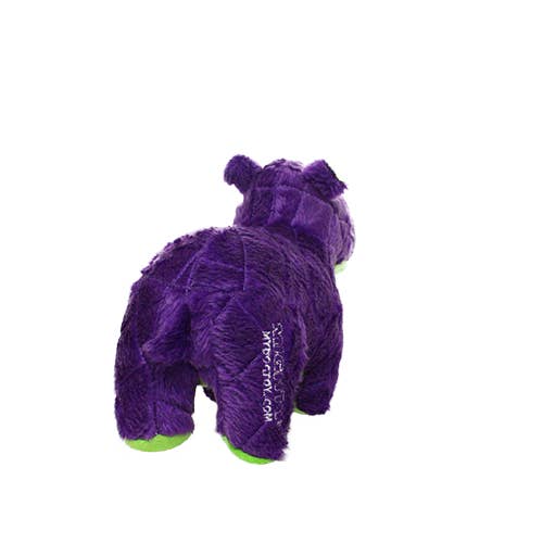 Tuffy Dog Toys - VIP Products – wholesale Pet squeaky toy – Dog – Mighty Safari Hippo - Purple, Plush, Squeaky Dog Toy