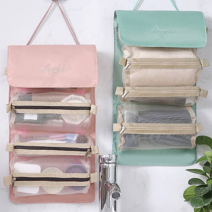 ACCITY - Wholesale Makeup/Cosmetic Bag - FOLDABLE PORTABLE MAKEUP ORGANIZER FOR TRAVEL_CWAB0551
