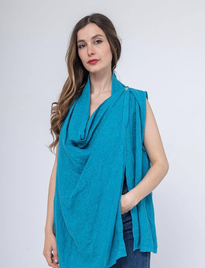 LINEN & COTTON HOUSE – Großhandel Oberbekleidungsweste – Damen – WESTE AUS LEINEN 5172 BESTSELLER FRÜHLINGS- UND SOMMERKLEIDUNG 28