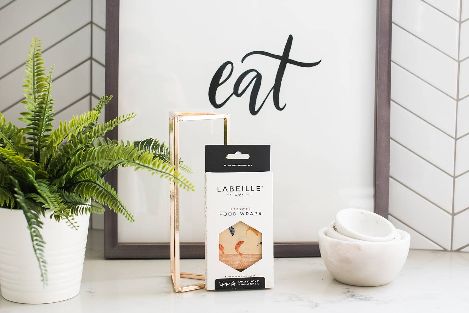 LABEILLE CO. - Wholesale Food Storage Wrap/Bag - BEESWAX FOOD WRAPS