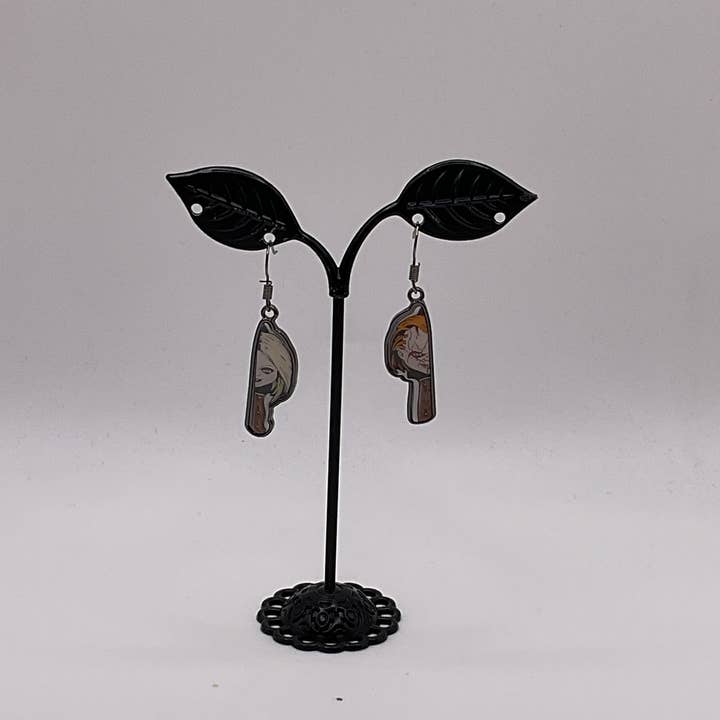 S and E Hobbies and Collectables - Wholesale Dangle earrings - Chucky and Bride Earrings2