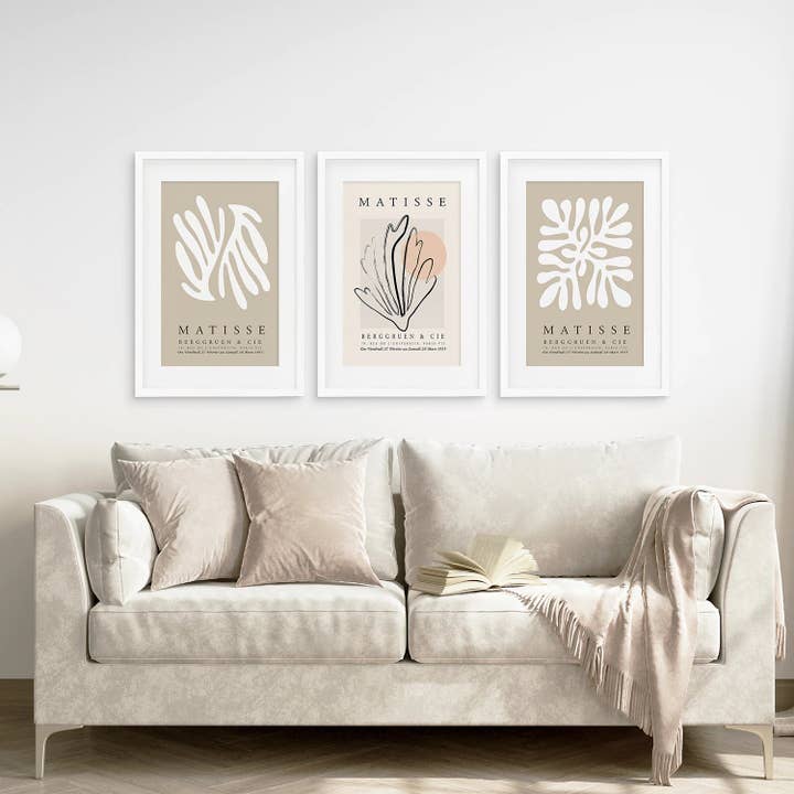 Art Lane - Wholesale Art Print - Henri Matisse Art Print. Artistic Neutral Wall Art