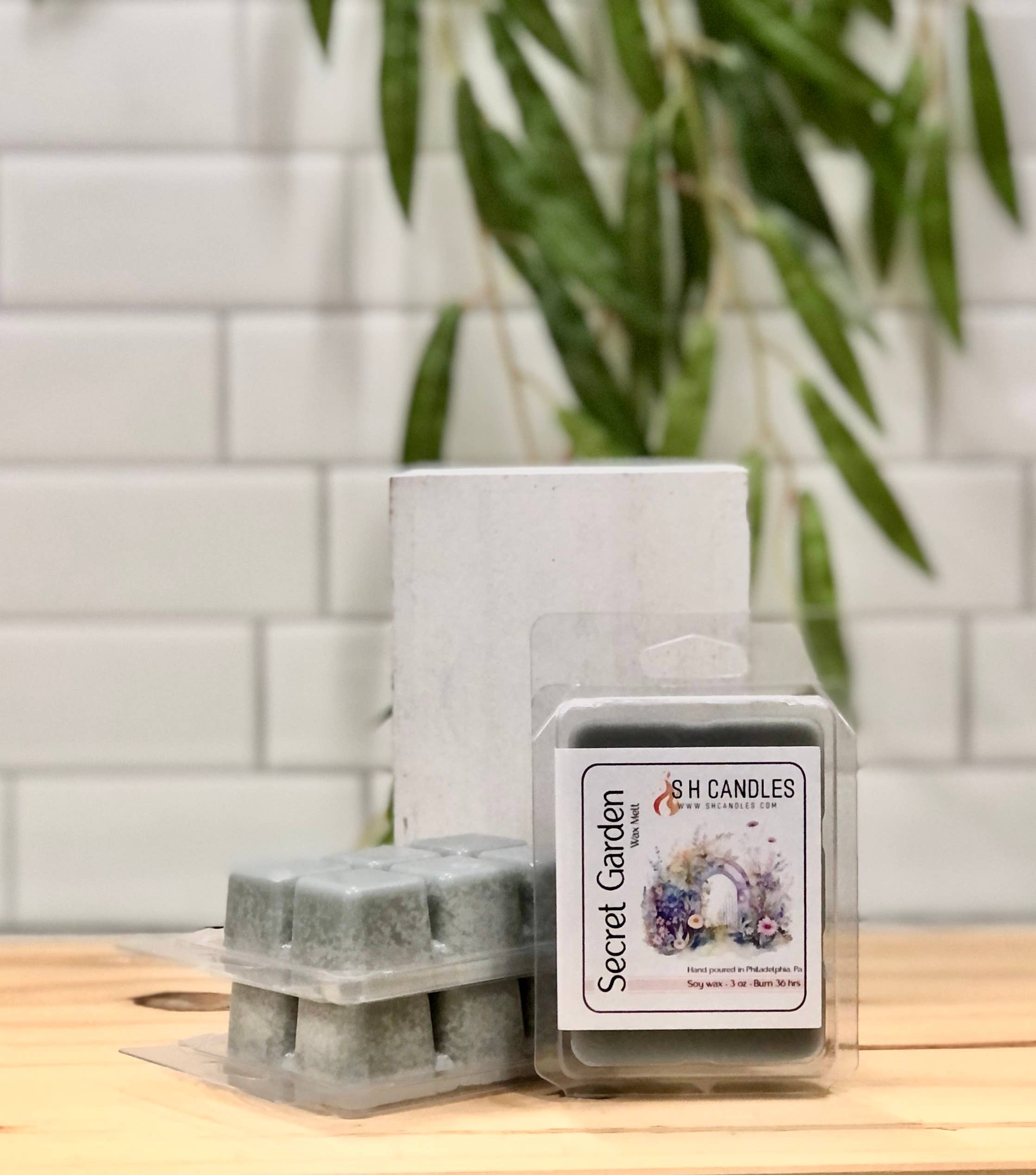 S H Candles - Wholesale Jar/Filled Candle - Secret Garden Soy Candle Collection0