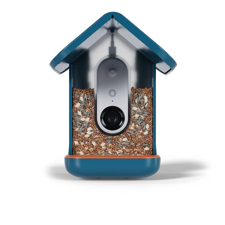 Bird Buddy - Wholesale Bird Feeder - Bird Buddy Smart Bird Feeder PRO with Solar Roof - Blue
