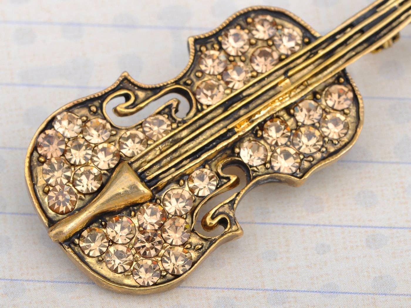 AK Brand - Wholesale Brooch - Violin Brooch Pin Enamel Bow Cello Fiddle Music Instrument13