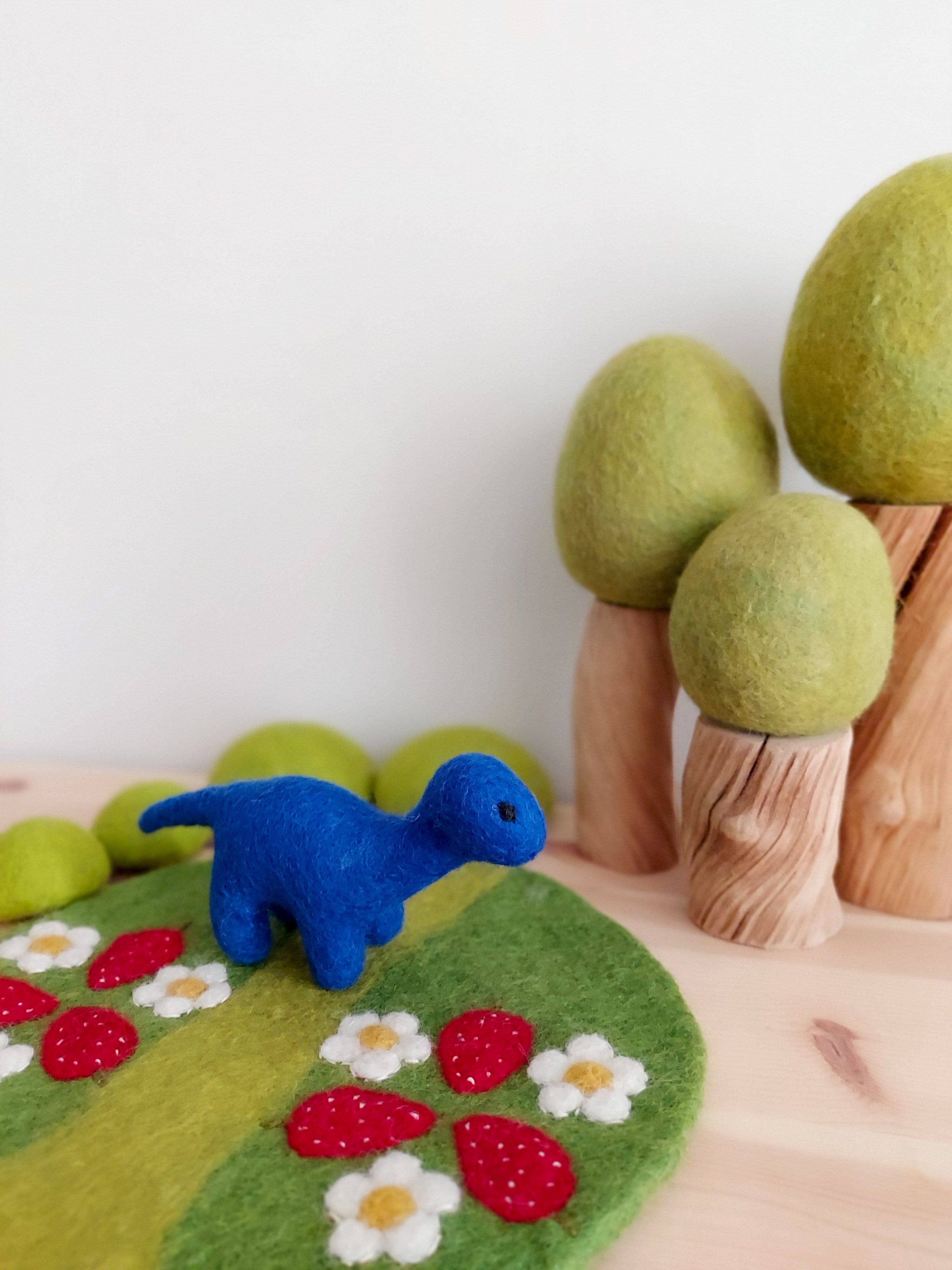 Growing Little Folks – wholesale Stuffed/plush toy – Kids & baby – Mini Felt Brontosaurus2