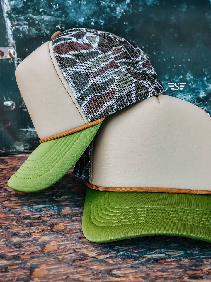 Duck Camo Magna Ponyâ„¢ Mesh Back Cap for wholesale by Flying S Company