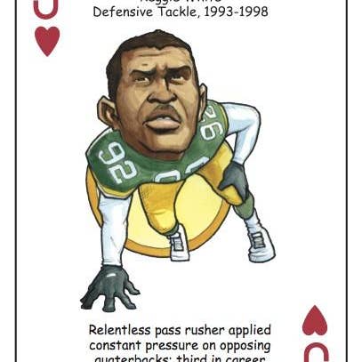 Midwest Novelty / Parody Productions - Wholesale Playing Cards - Green Bay Football Heroes Playing Cards for Packers Fans 3