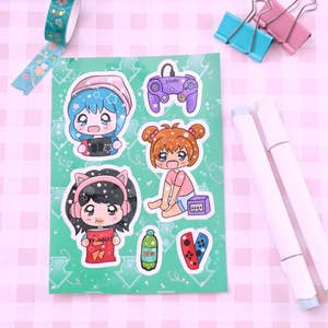 purchase wholesale anime stickers free returns net 60 terms on faire com