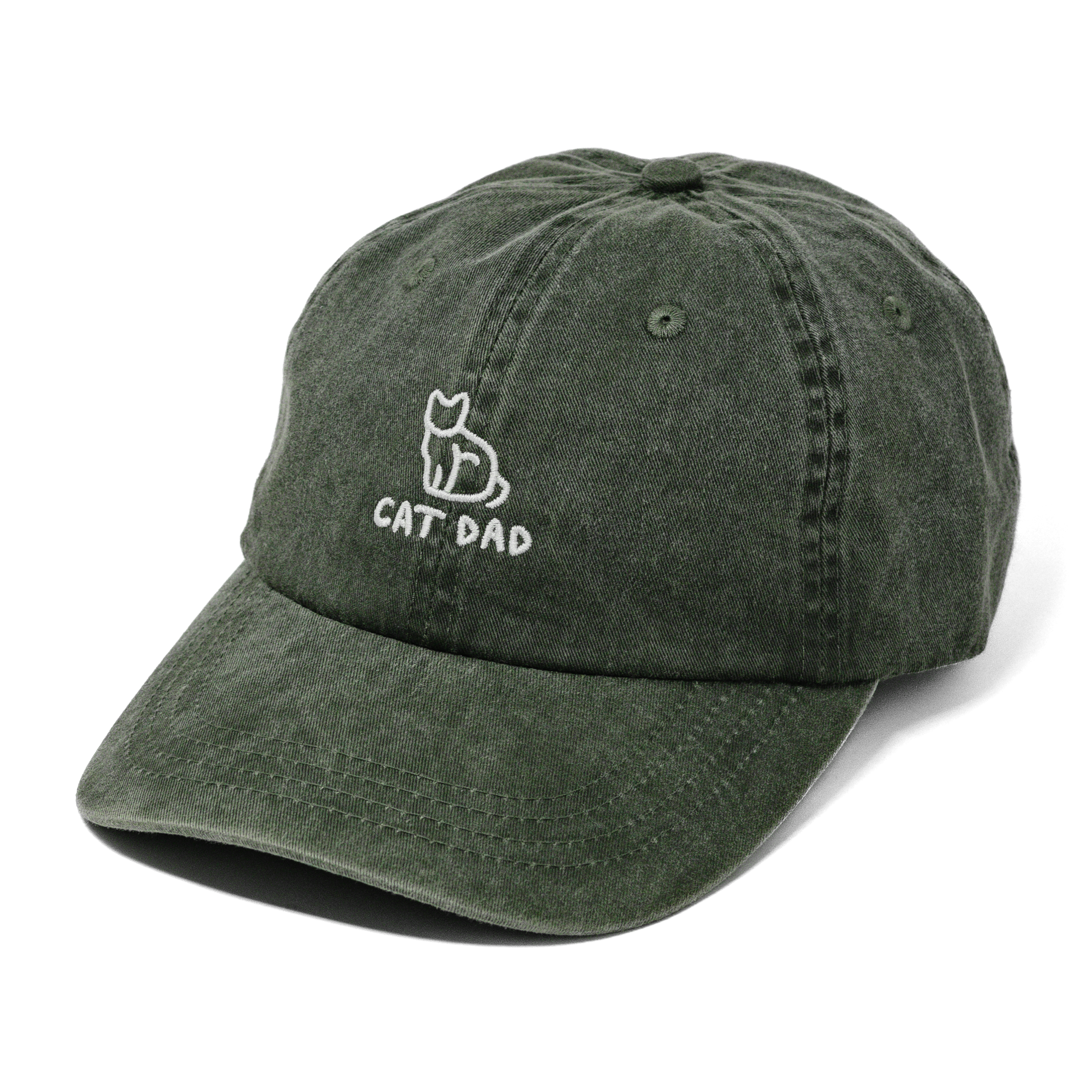 The Hungry Sloth - Wholesale Baseball Cap - Men's - Cat Dad Embroidered Hat1