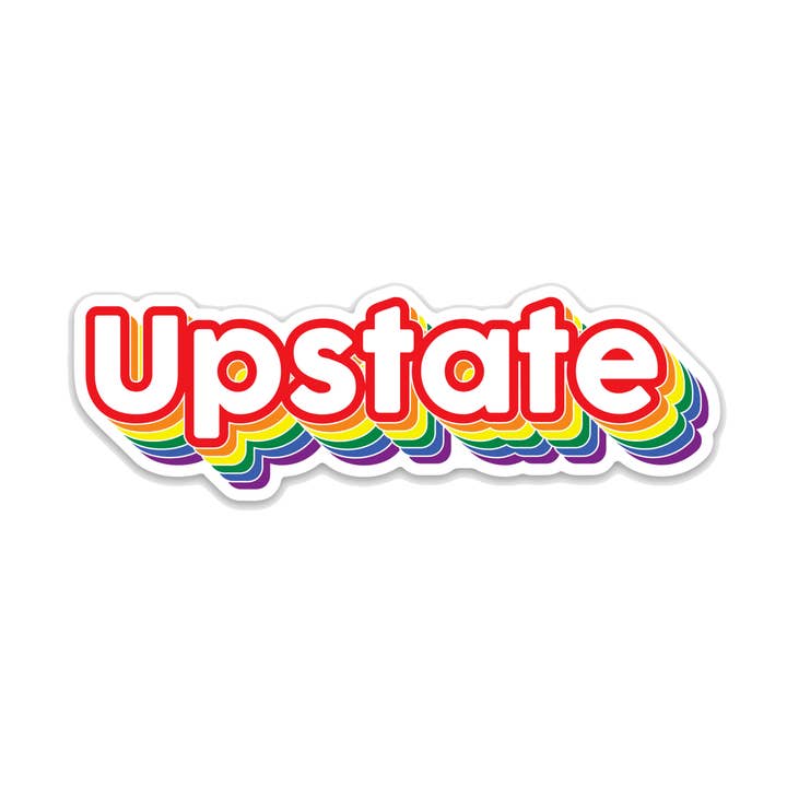 Upstate Pride Sticker for wholesale by Compas Life - Upstate of Mind