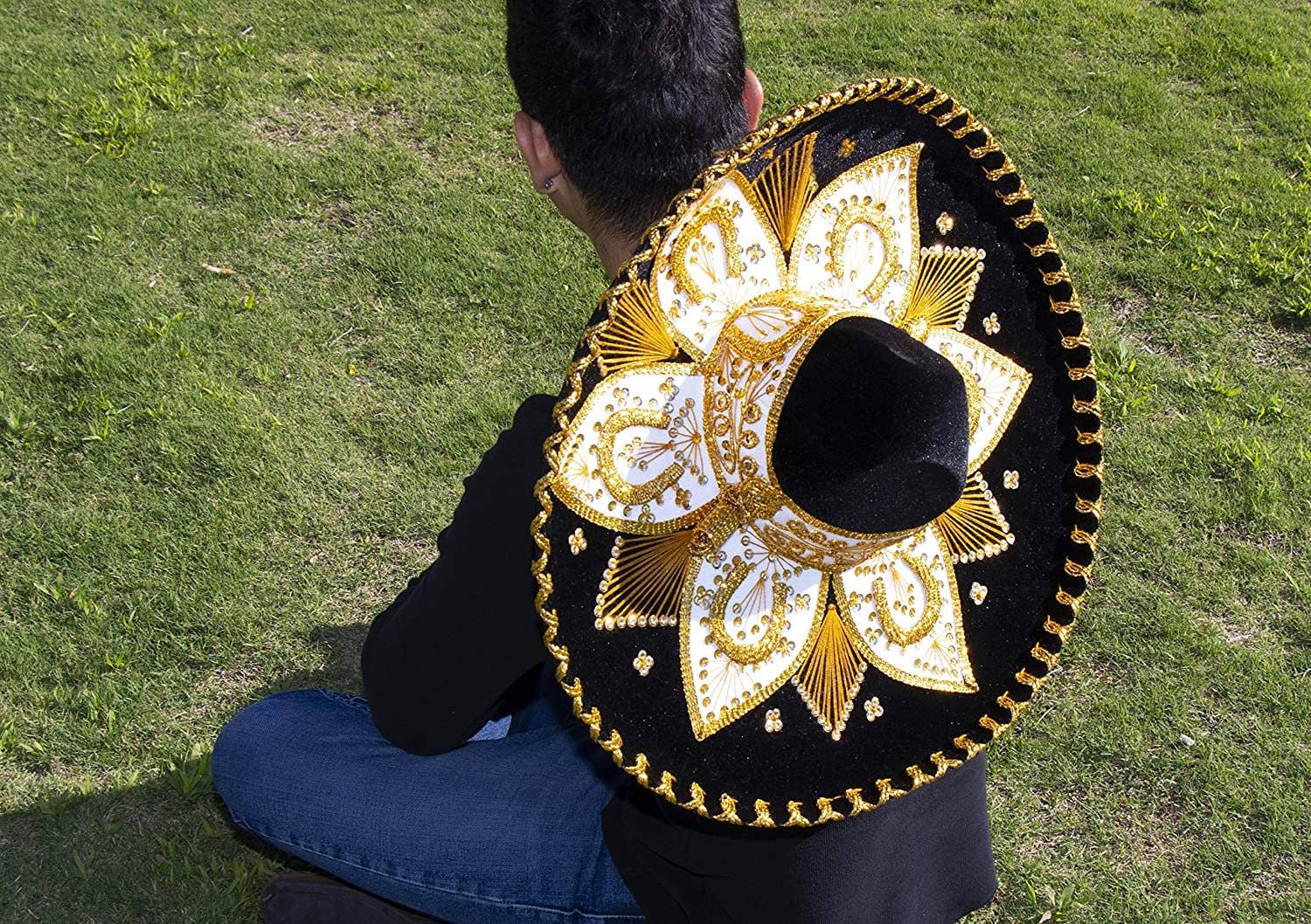 FESTMEX - Wholesale Cowboy Hat - Unisex - Authentic Adult Mexican Sombrero Mariachi Charro Hat, Premium Mexican Hat for Costume Parties, 5 de Mayo, 16 de Septiembre6