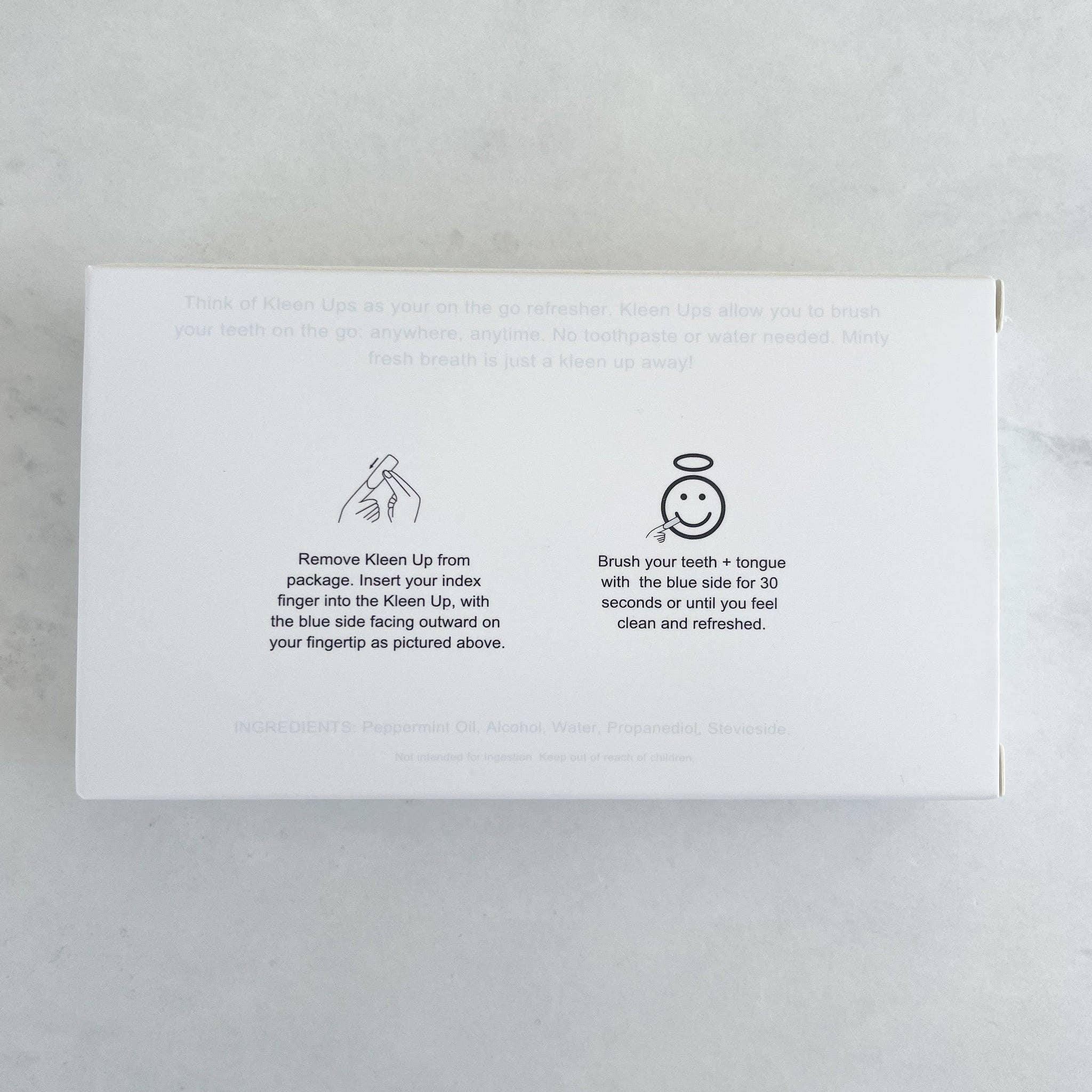 beaut.beautyco - Vente Bonbons à la menthe - Kleen Ups Menthe Rafraîchisseurs de Soin Oral Pastilles4