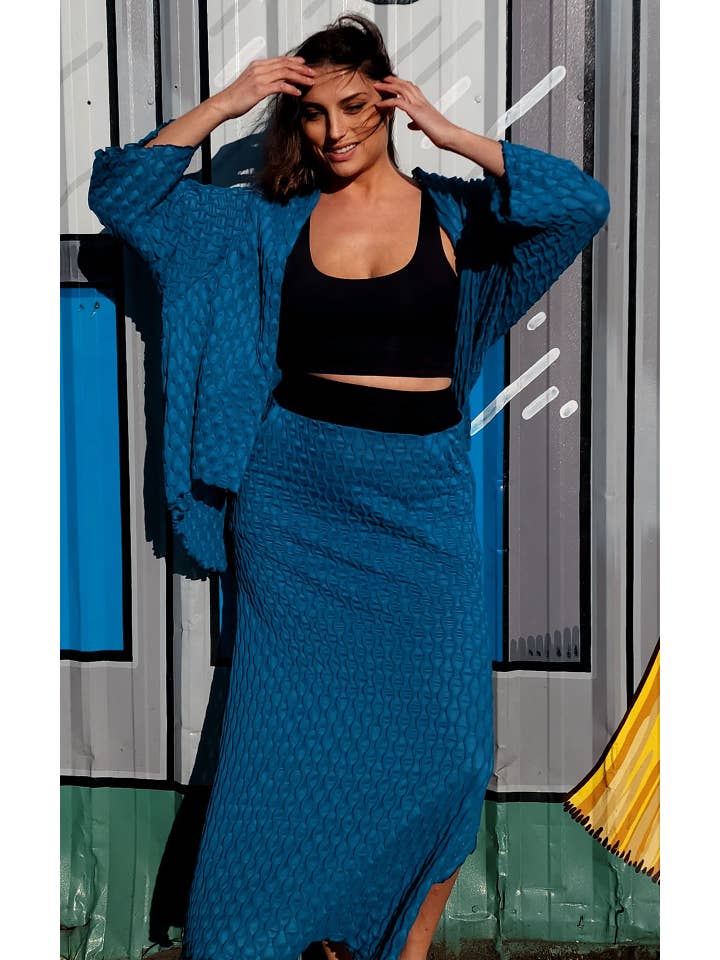 Leigh Young Collection – Engroshandel Nederdel - Dame – A-line nederdel med lommer - Fractal Collection