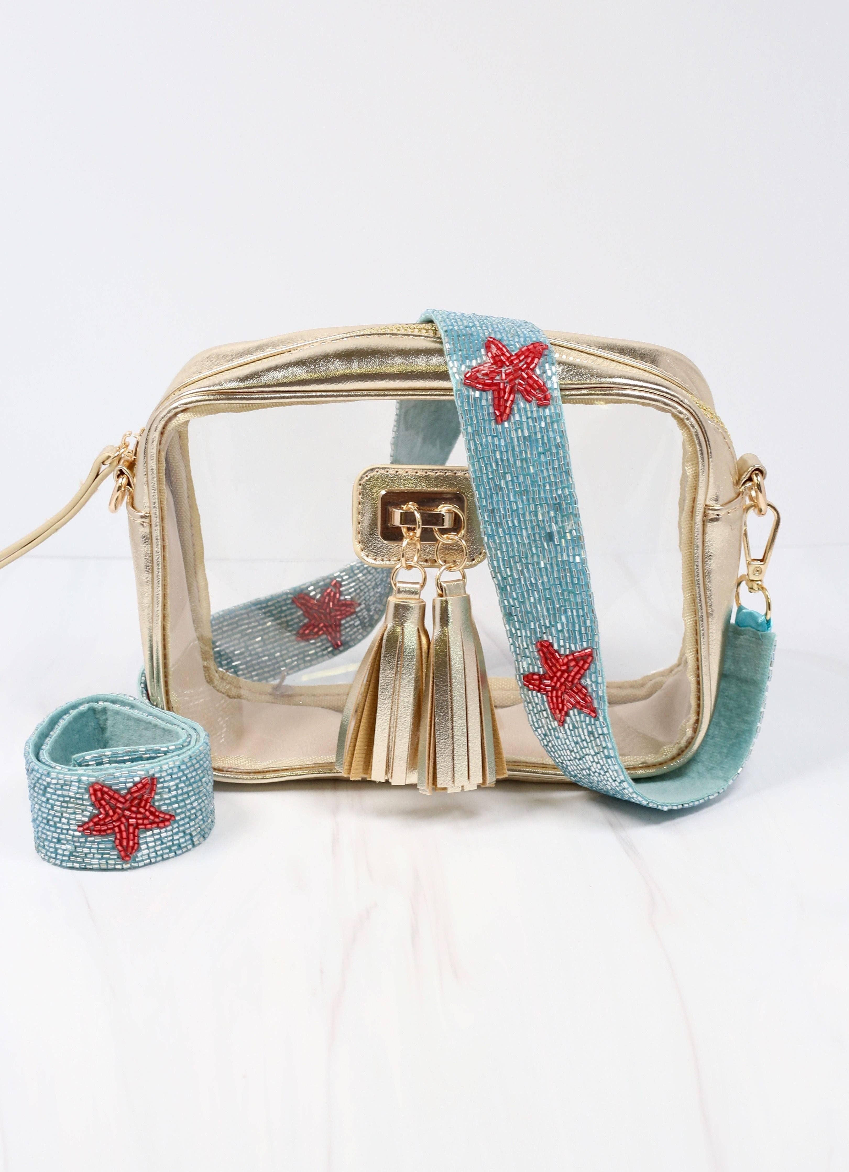 MiMi Wholesale - Wholesale Bag Strap - Women's - Game Day Star Beaded Guitar Bag Strap14