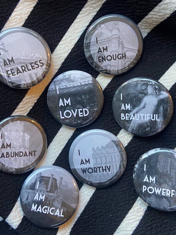 Affirmation 1.25" Magnets for wholesale by Victoria Ann Meyers