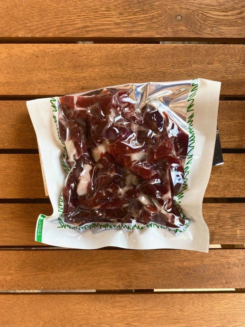 Spain Iberico - Wholesale Ham - Diced Iberian Ham.  Jamon Iberico Green Label1