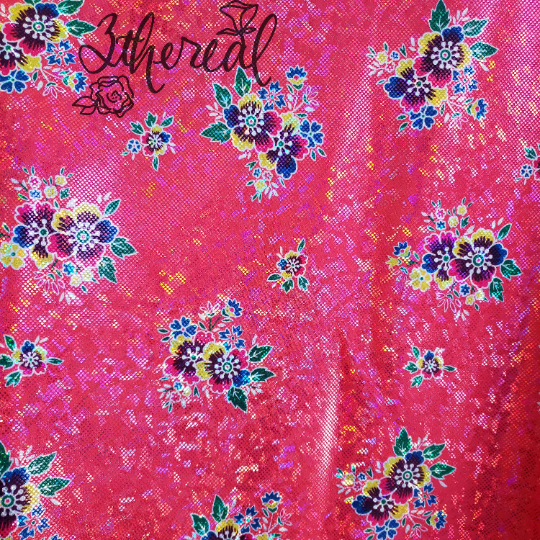 3THEREAL – Engroshandel Stofbolt – Hmong Collection Glitter holografisk stof1