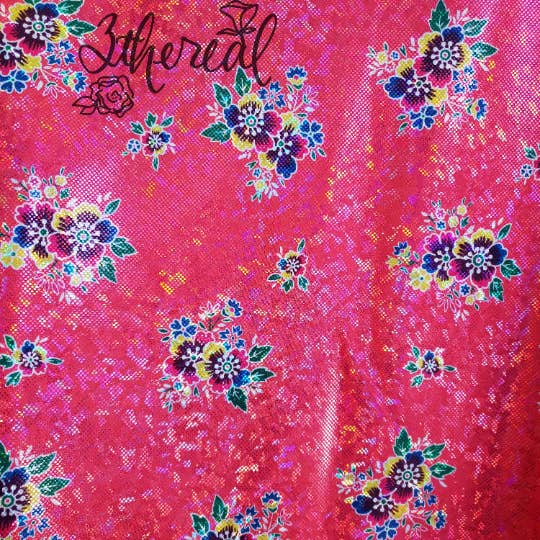 3THEREAL - Wholesale Fabric - Hmong Collection Glitter Holographic Fabric1