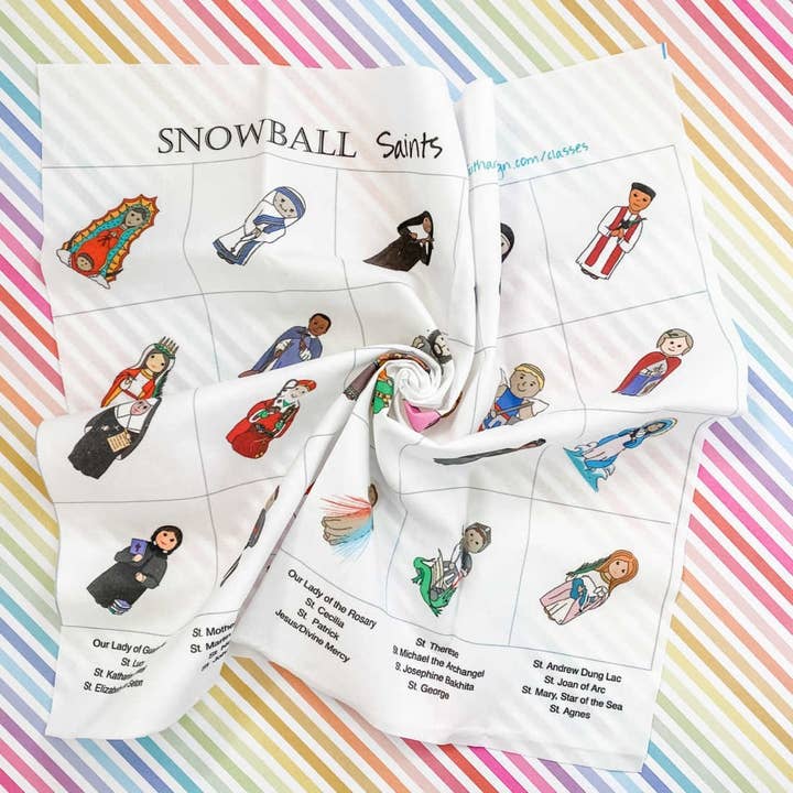 Faith and Fabric - Wholesale Craft Sewing Kit - Quilt Pattern + Fabric: Snowball Saints3