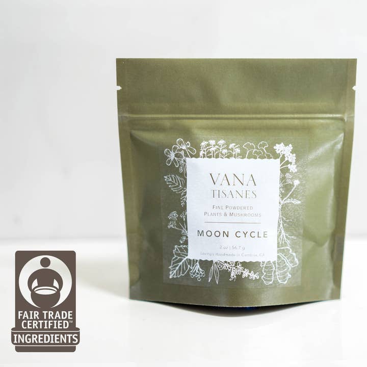 Moon Cycle Plant & Mushroom Powder for menstruation support for wholesale by Plantae & Fungi