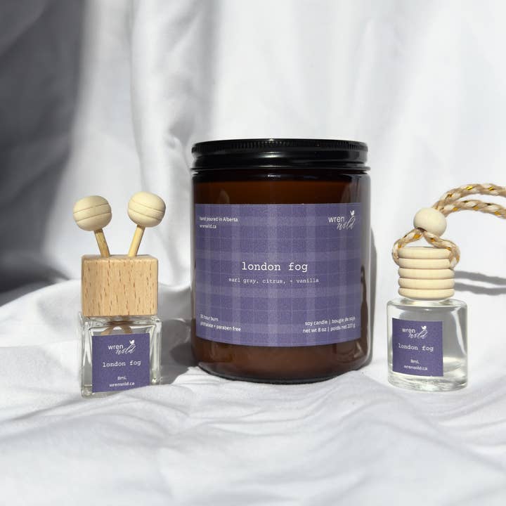 London Fog | earl gray, citrus, + vanilla for wholesale by Wren Wild